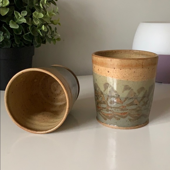 Handmade Pottery Glasses - Picture 2 of 2